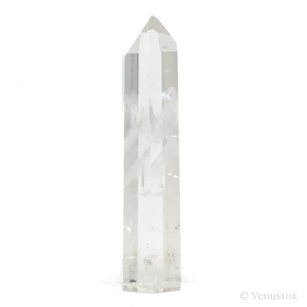 Phantom Quartz Polished Point from Minas Gerais, Brazil | Venusrox