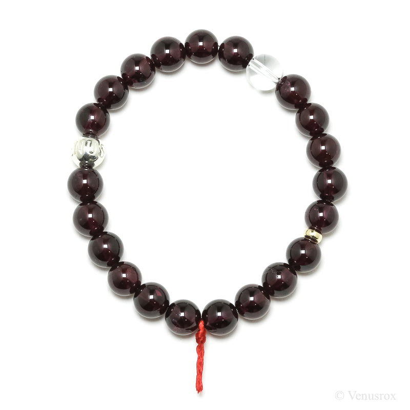 Rhodolite Garnet Bracelet from India | Venusrox