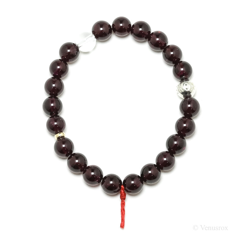 Rhodolite Garnet Bracelet from India | Venusrox