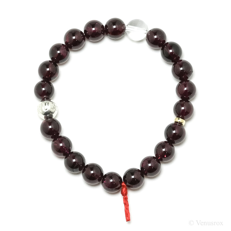 Rhodolite Garnet Bracelet from India | Venusrox