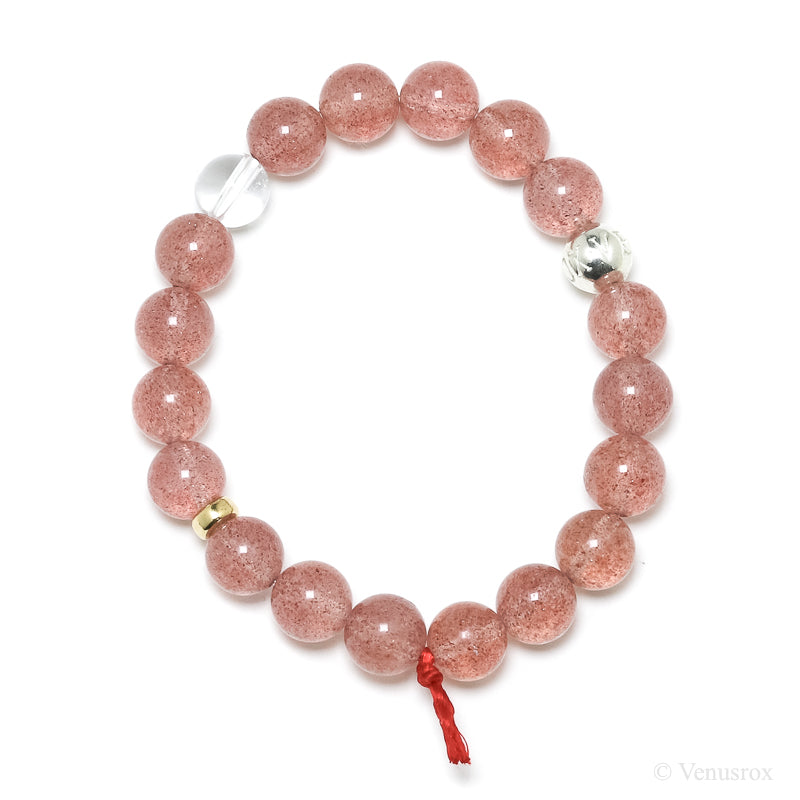 Strawberry Quartz Bracelet from Tanzania | Venusrox