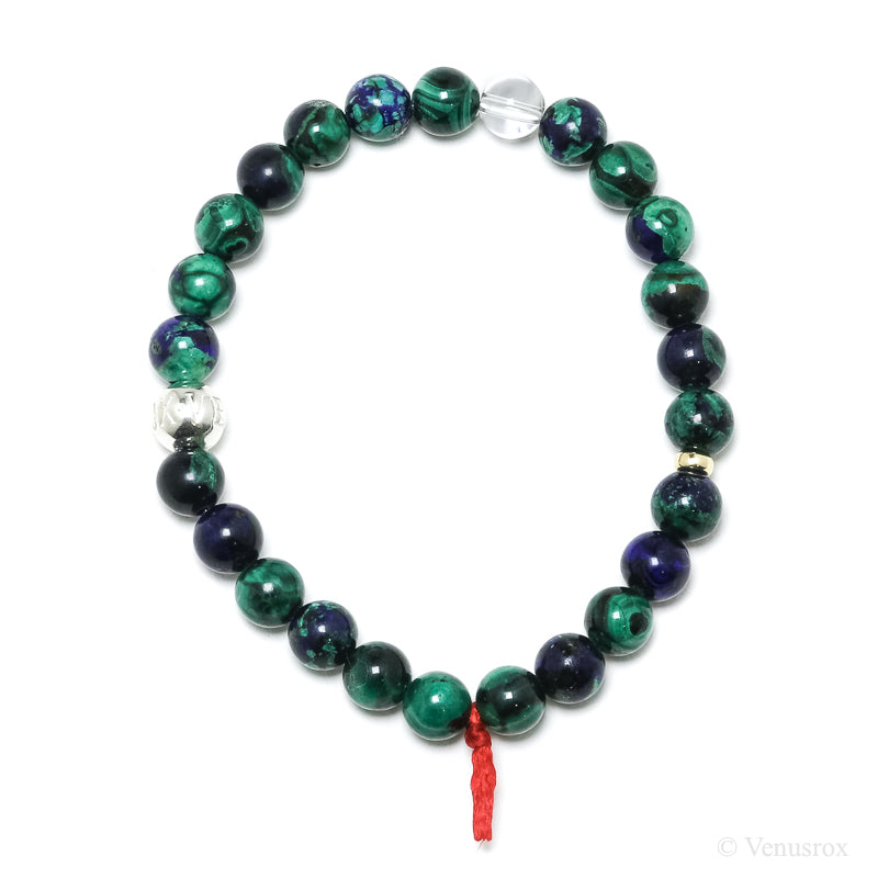 Azurite with Malachite Bracelet from Peru | Venusrox