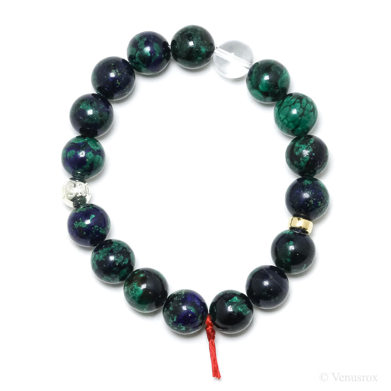 Azurite with Malachite Bracelet from Peru | Venusrox