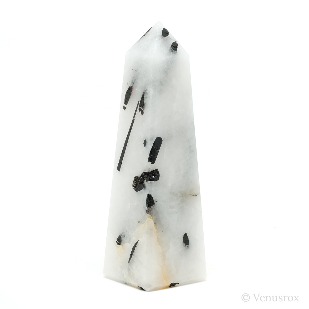 Tourmalinated Quartz Polished Point from Brazil | Venusrox