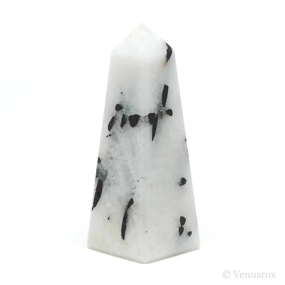 Tourmalinated Quartz Polished Point from Brazil | Venusrox
