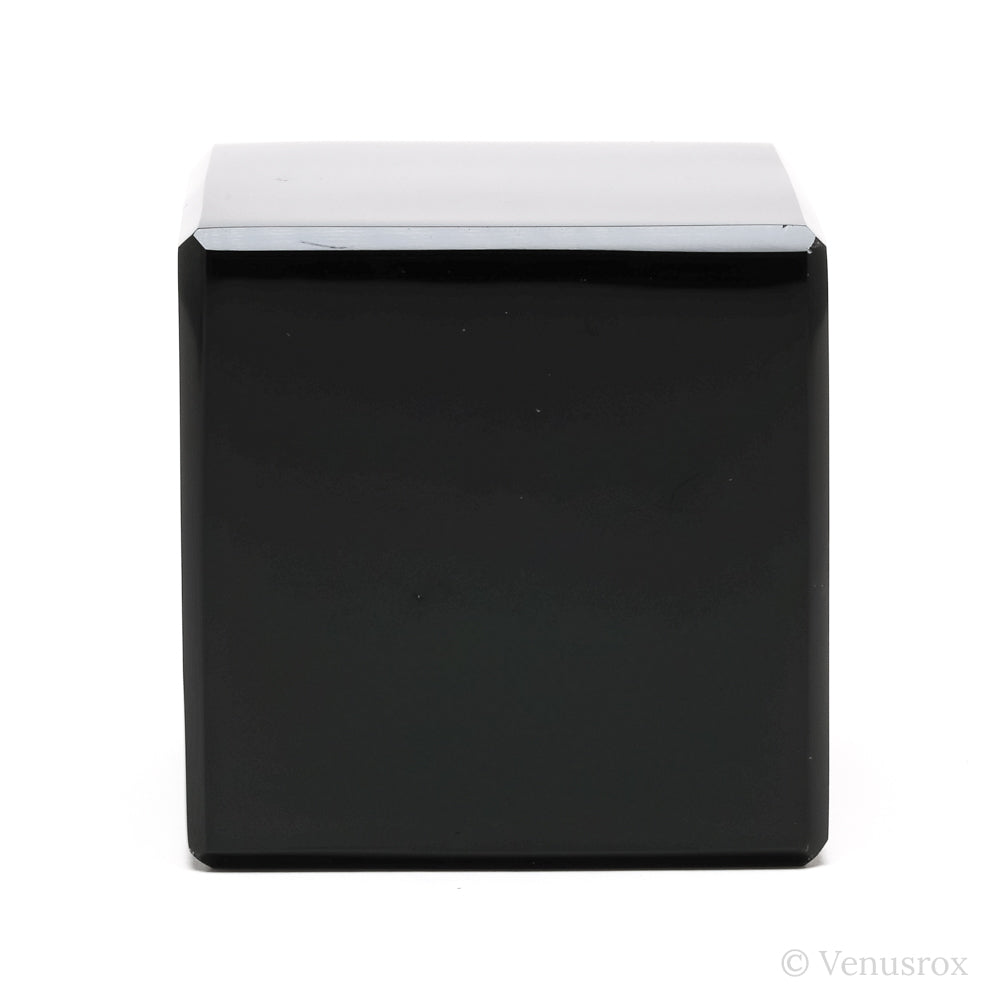 Black Obsidian Polished Cube from Mexico | Venusrox