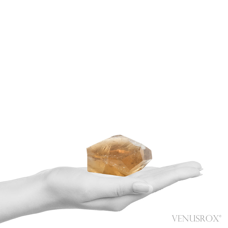 Natural Citrine Polished Crystal from Brazil | Venusrox