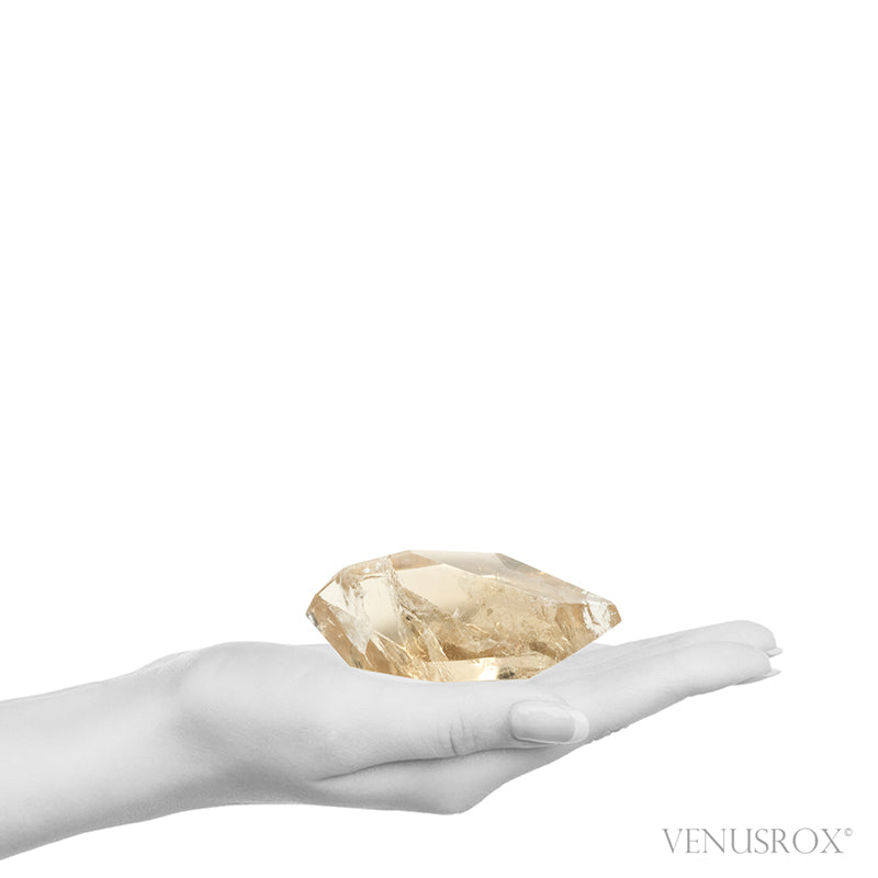 Natural Citrine Polished Crystal from Brazil | Venusrox