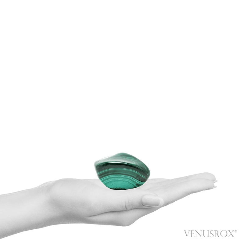 Malachite Polished Crystal from the Democratic Republic of Congo | Venusrox