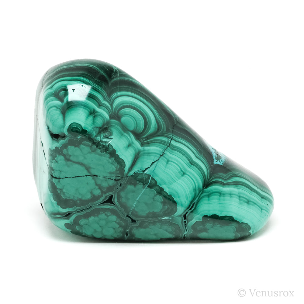 Malachite Polished Crystal from the Democratic Republic of Congo | Venusrox