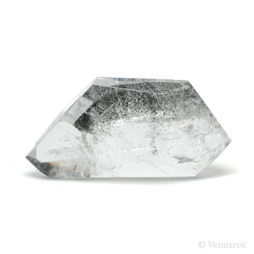 Black Phantom Quartz Polished Crystal from Brazil | Venusrox