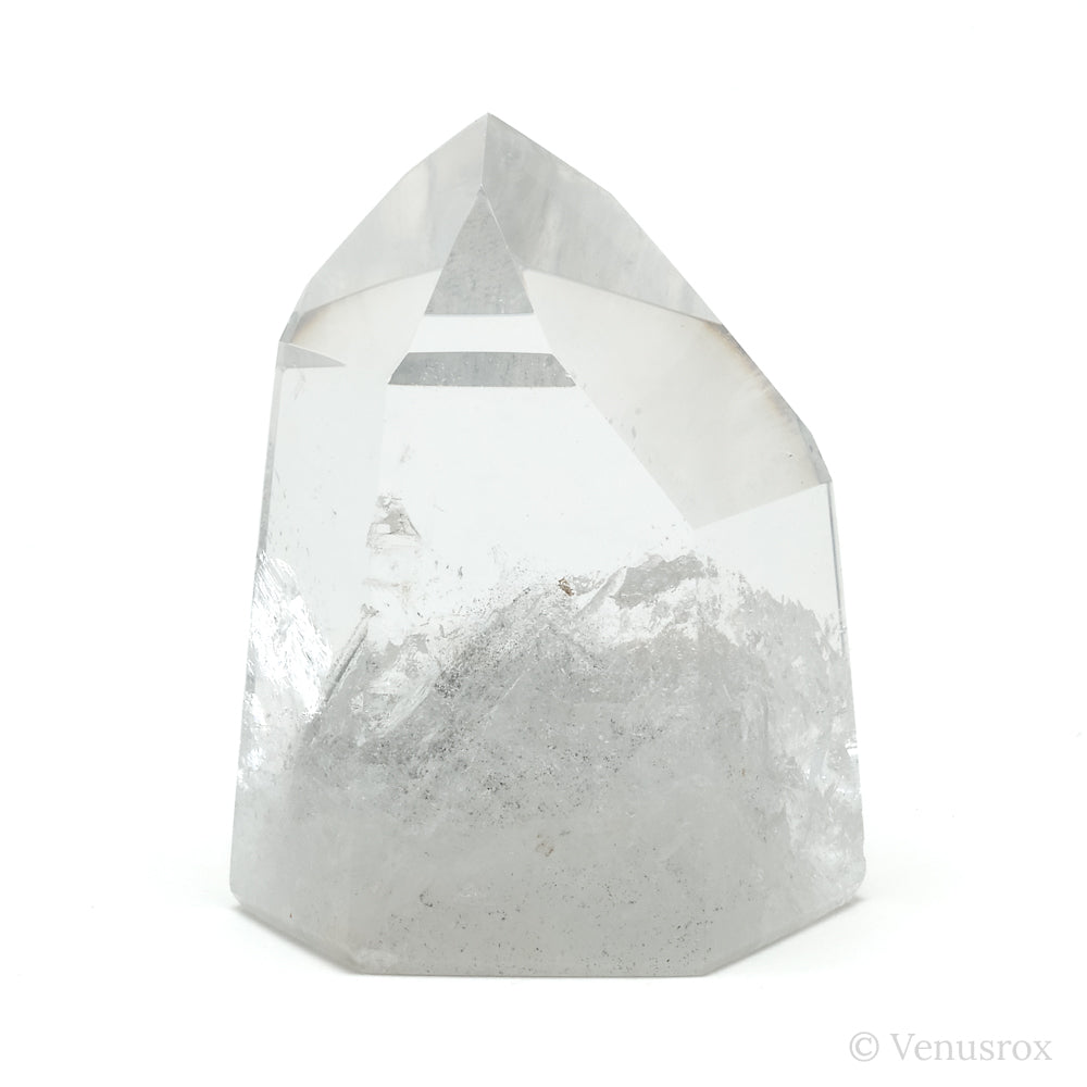 Black Phantom Quartz Polished Point from Brazil | Venusrox