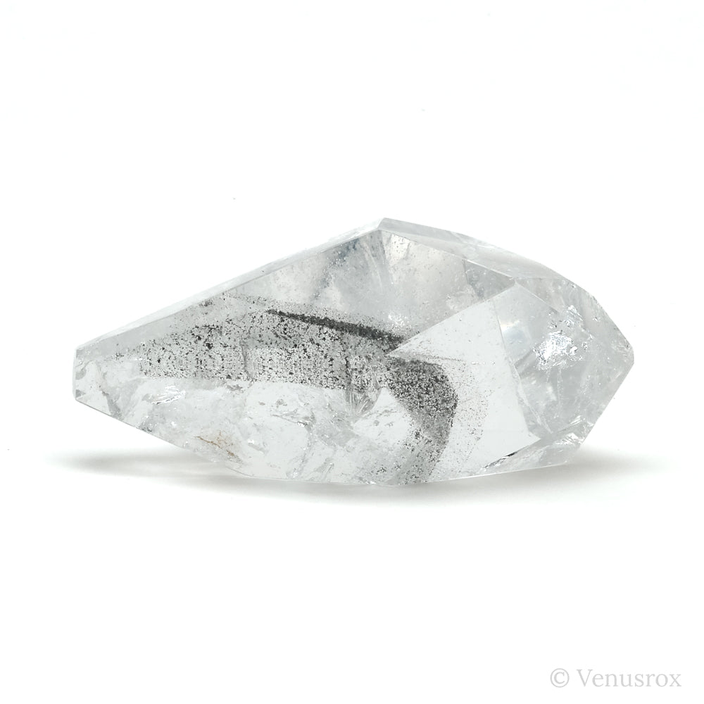 Black Phantom Quartz Polished Crystal from Brazil | Venusrox