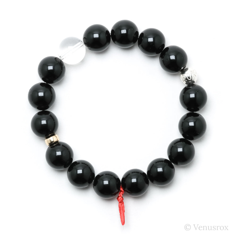 Black Tourmaline Bracelet from Brazil | Venusrox