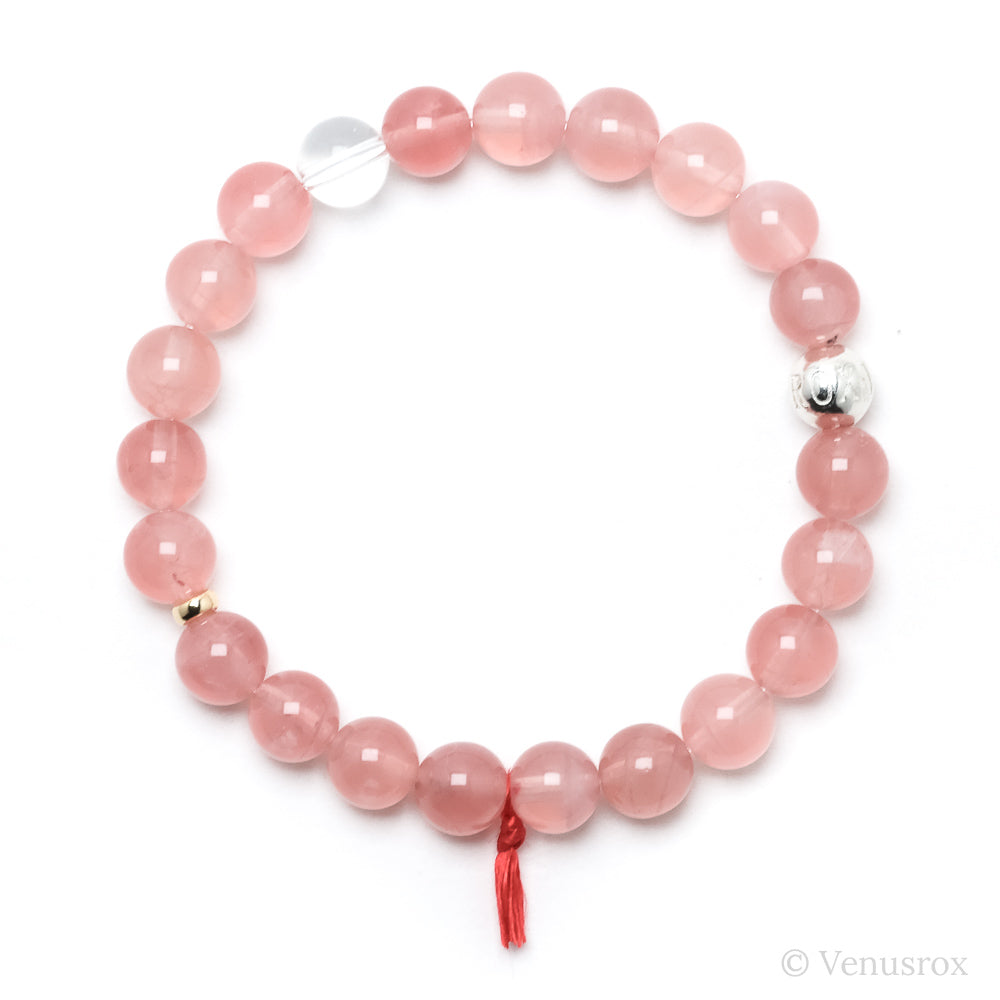 Star Rose Quartz Bracelet from Madagascar | Venusrox