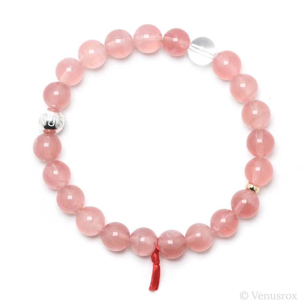 Star Rose Quartz Bracelet from Madagascar | Venusrox