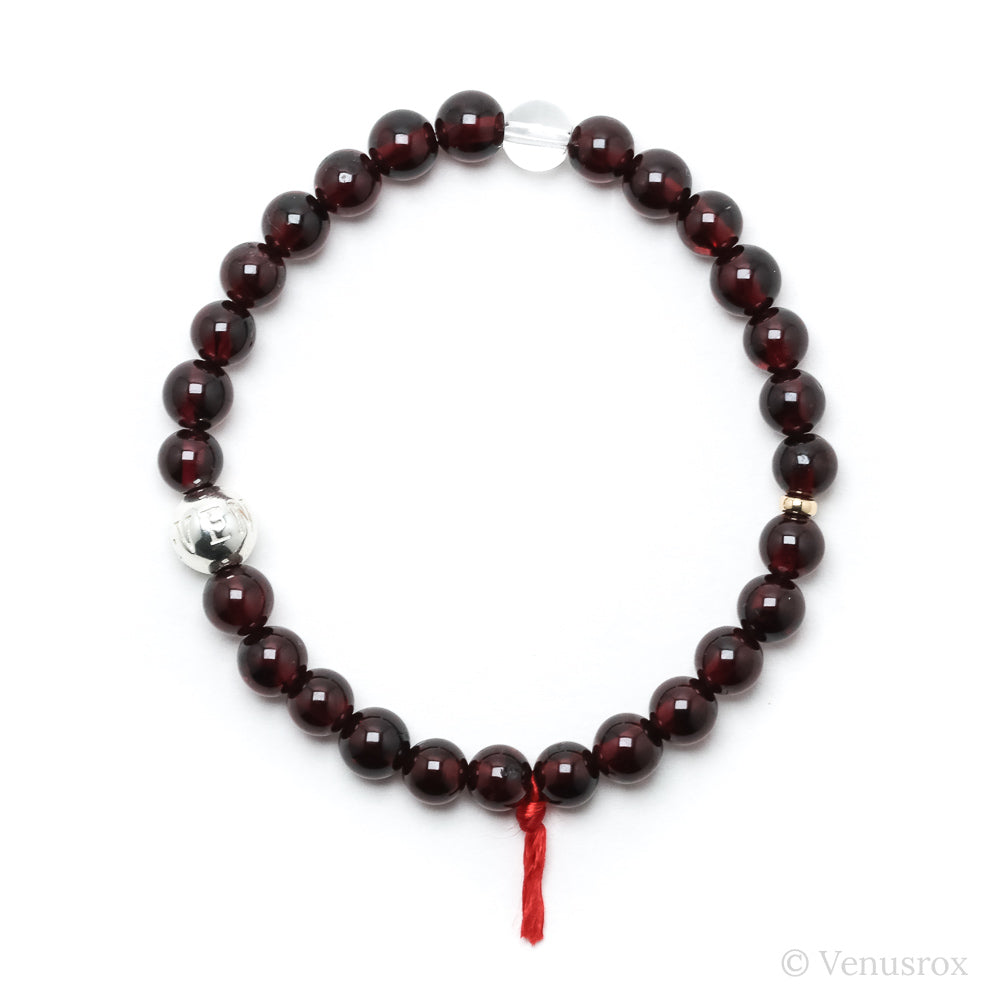 Almandine Garnet Bracelet from India | Venusrox