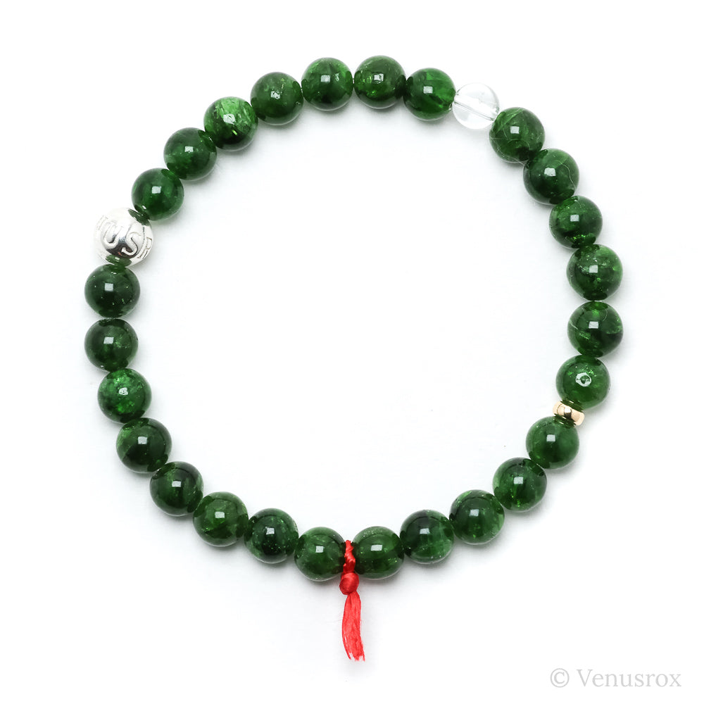 Chrome Diopside Bracelet from Russia | Venusrox