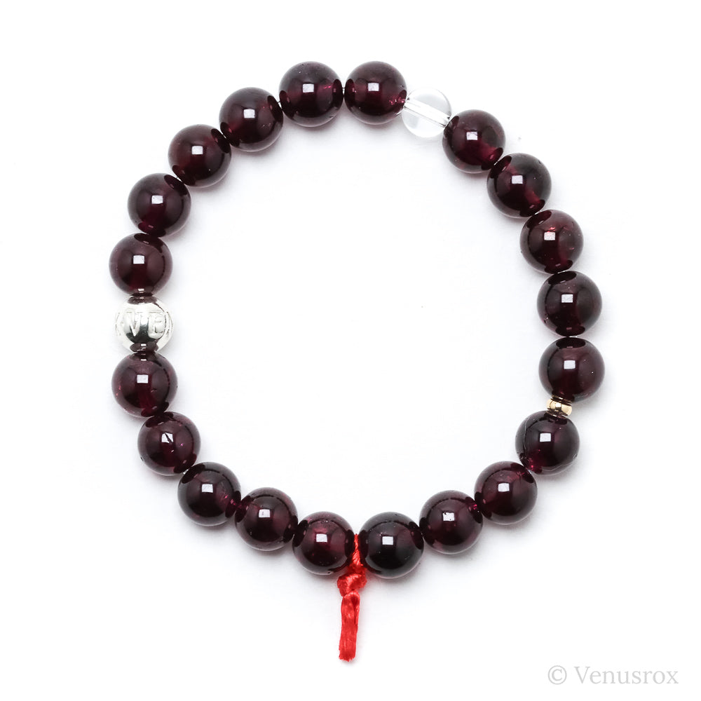 Rhodolite Garnet Bracelet from India | Venusrox
