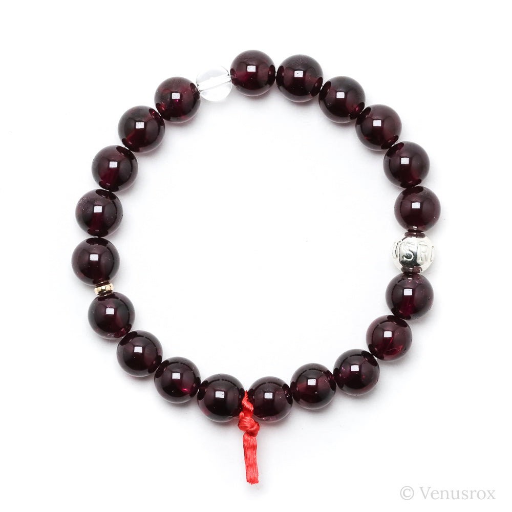 Rhodolite Garnet Bracelet from India | Venusrox
