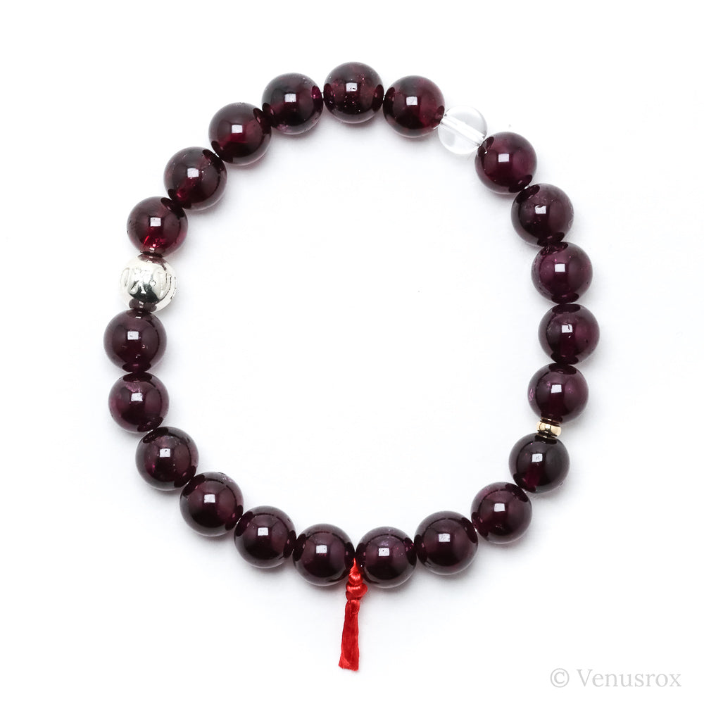 Rhodolite Garnet Bracelet from India | Venusrox