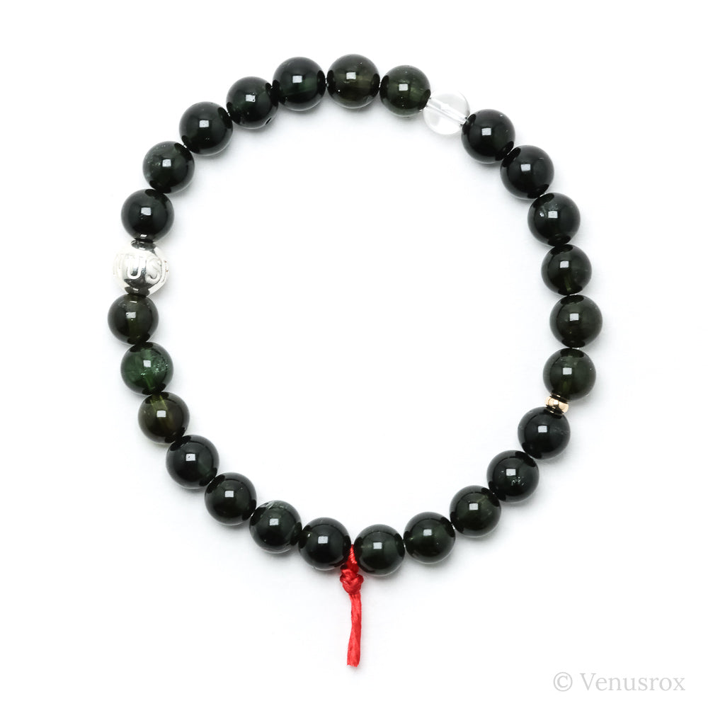 Green Tourmaline Bead Bracelet from Brazil | Venusrox