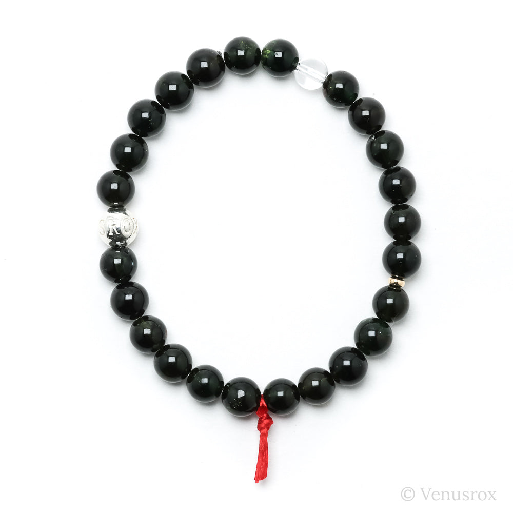 Green Tourmaline Bead Bracelet from Brazil | Venusrox