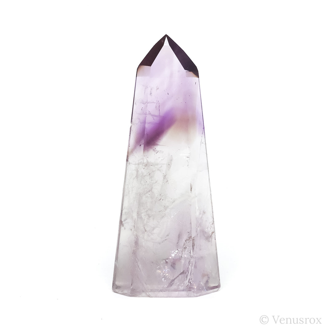 Amethyst Phantom Polished Point from Brazil | Venusrox