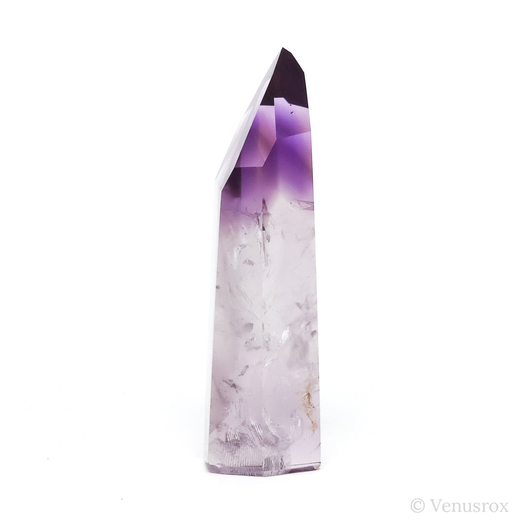 Amethyst Phantom Polished Point from Brazil | Venusrox