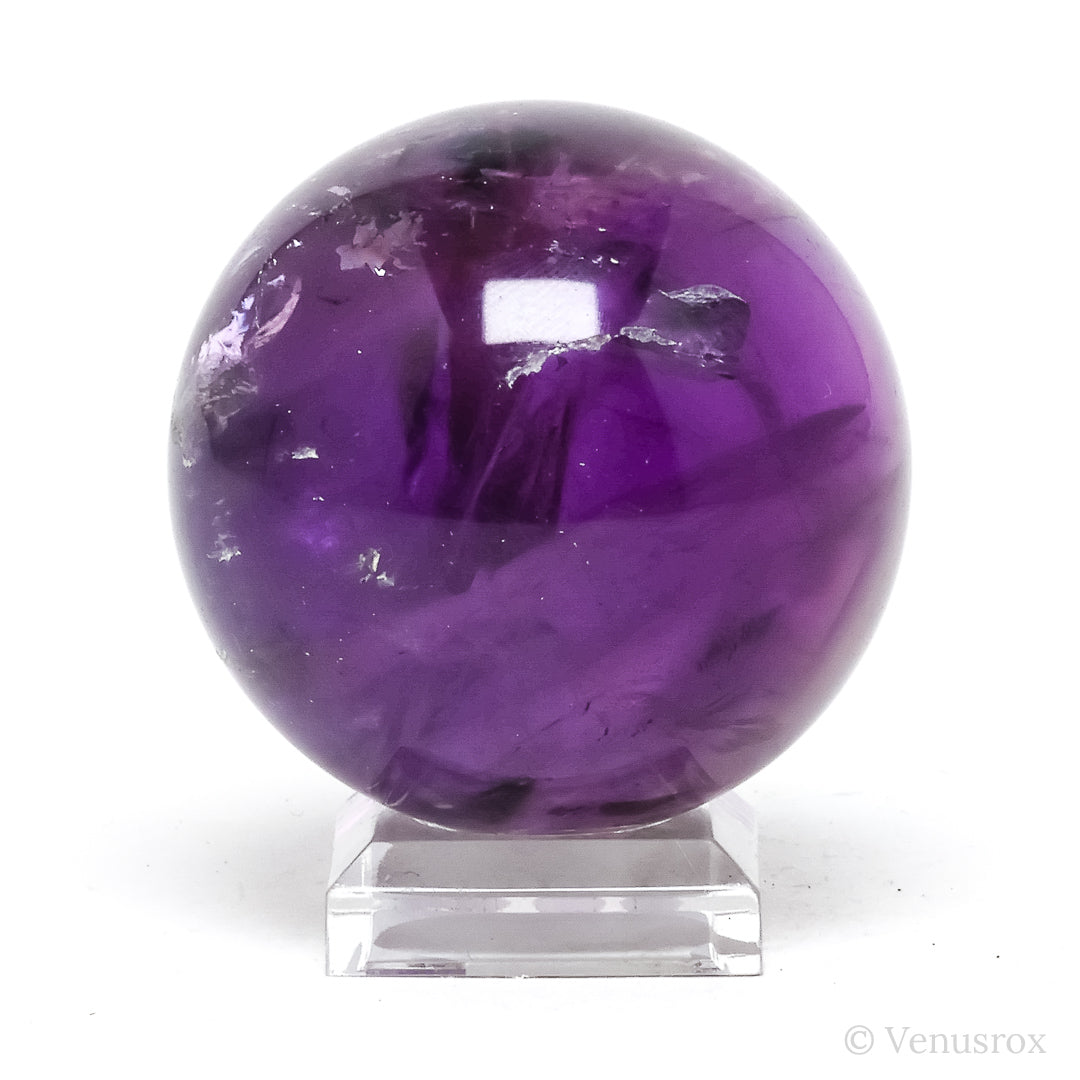 Amethyst Phantom Polished Sphere from Brazil | Venusrox