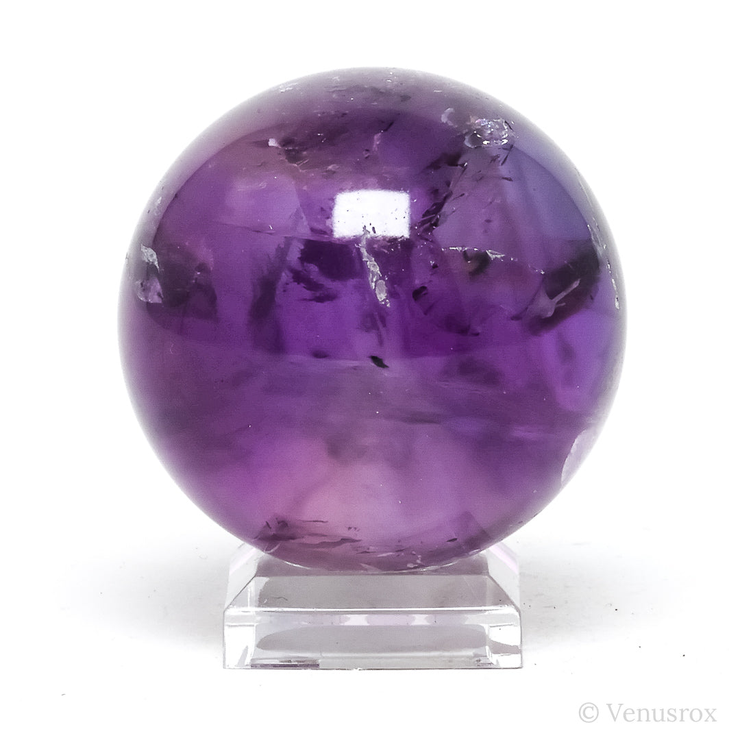 Amethyst Phantom Polished Sphere from Brazil | Venusrox