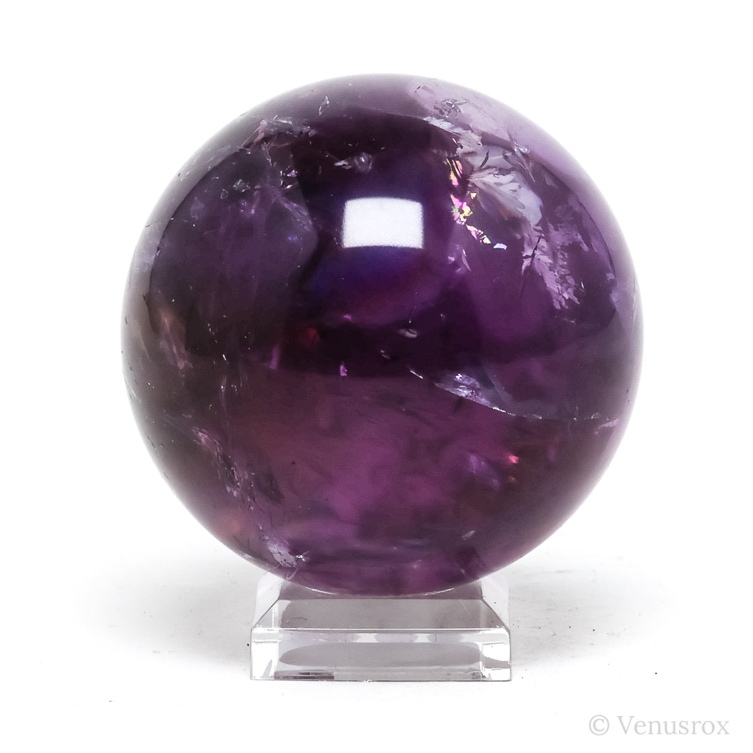 Amethyst Phantom Polished Sphere from Brazil | Venusrox