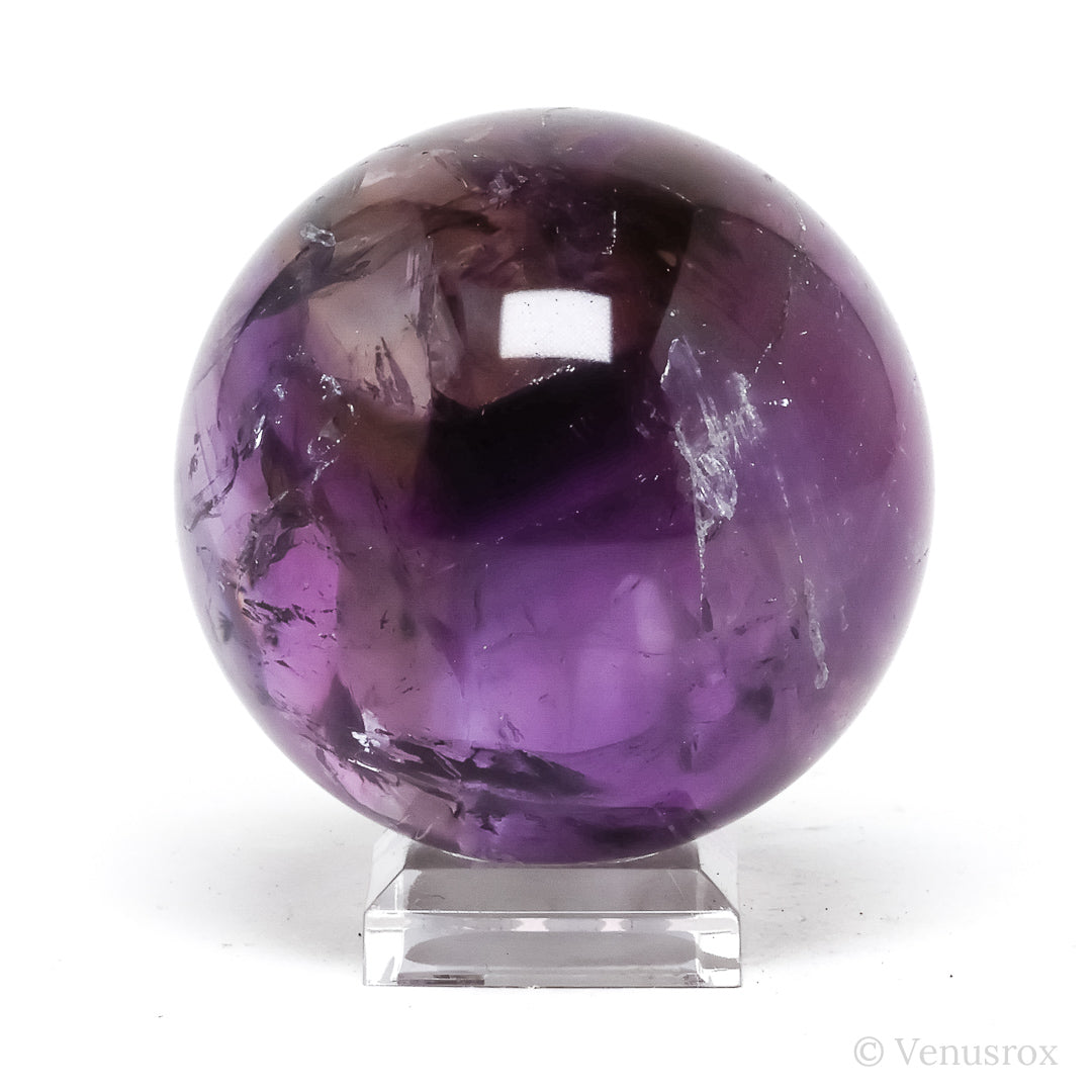 Amethyst Phantom Polished Sphere from Brazil | Venusrox