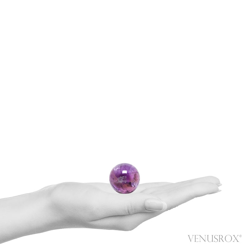 Amethyst Phantom Polished Sphere from Brazil | Venusrox