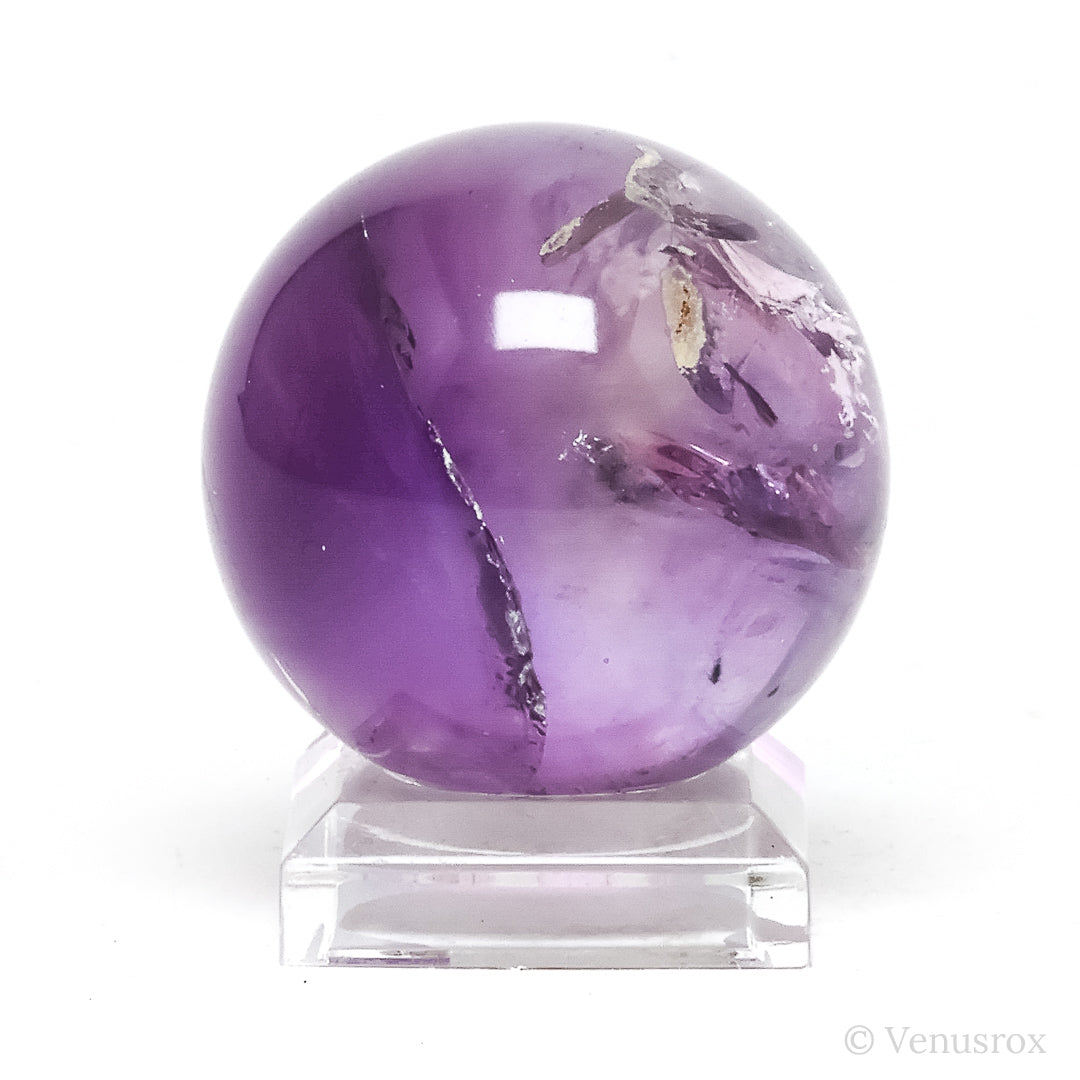 Amethyst Phantom Polished Sphere from Brazil | Venusrox