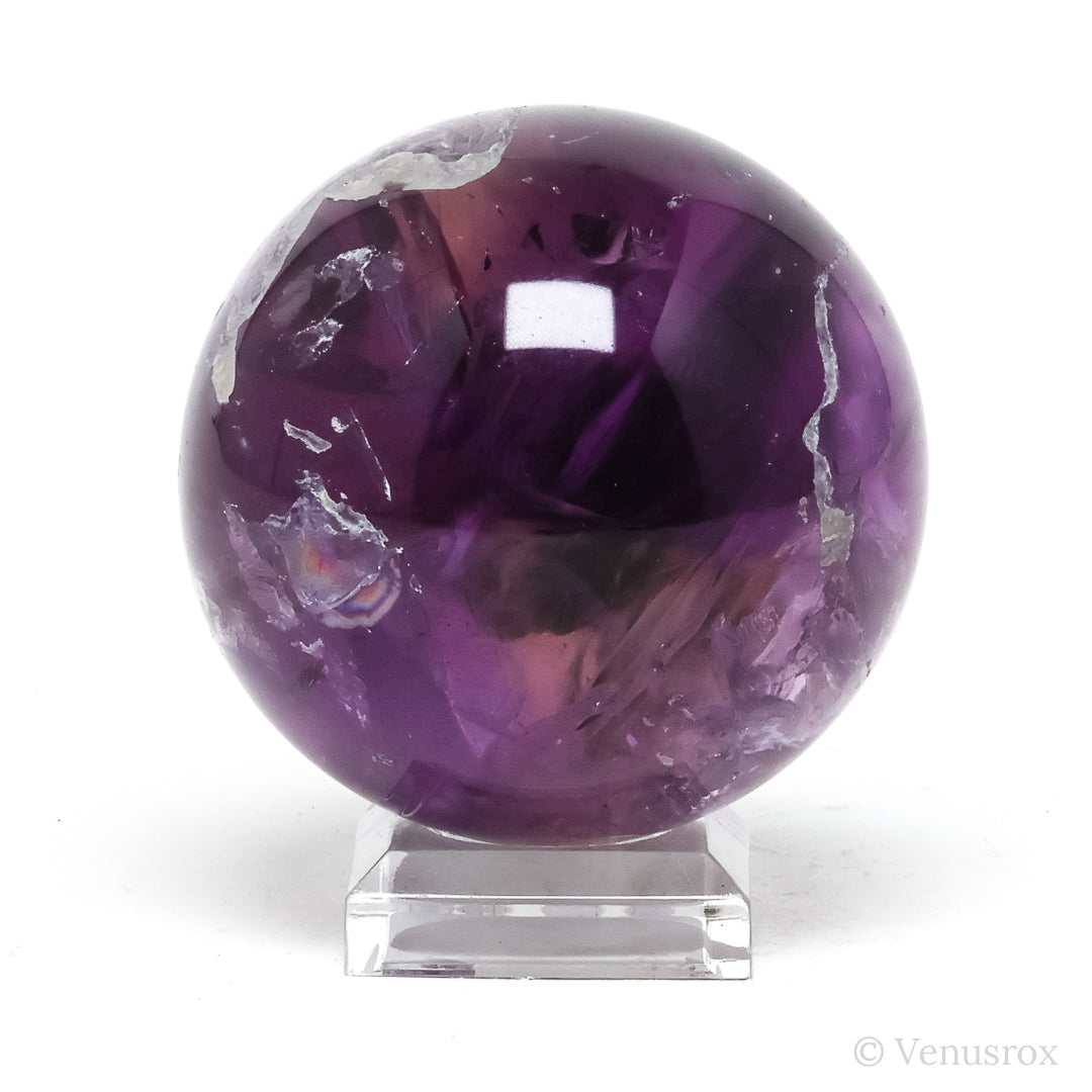 Amethyst Phantom Polished Sphere from Brazil | Venusrox