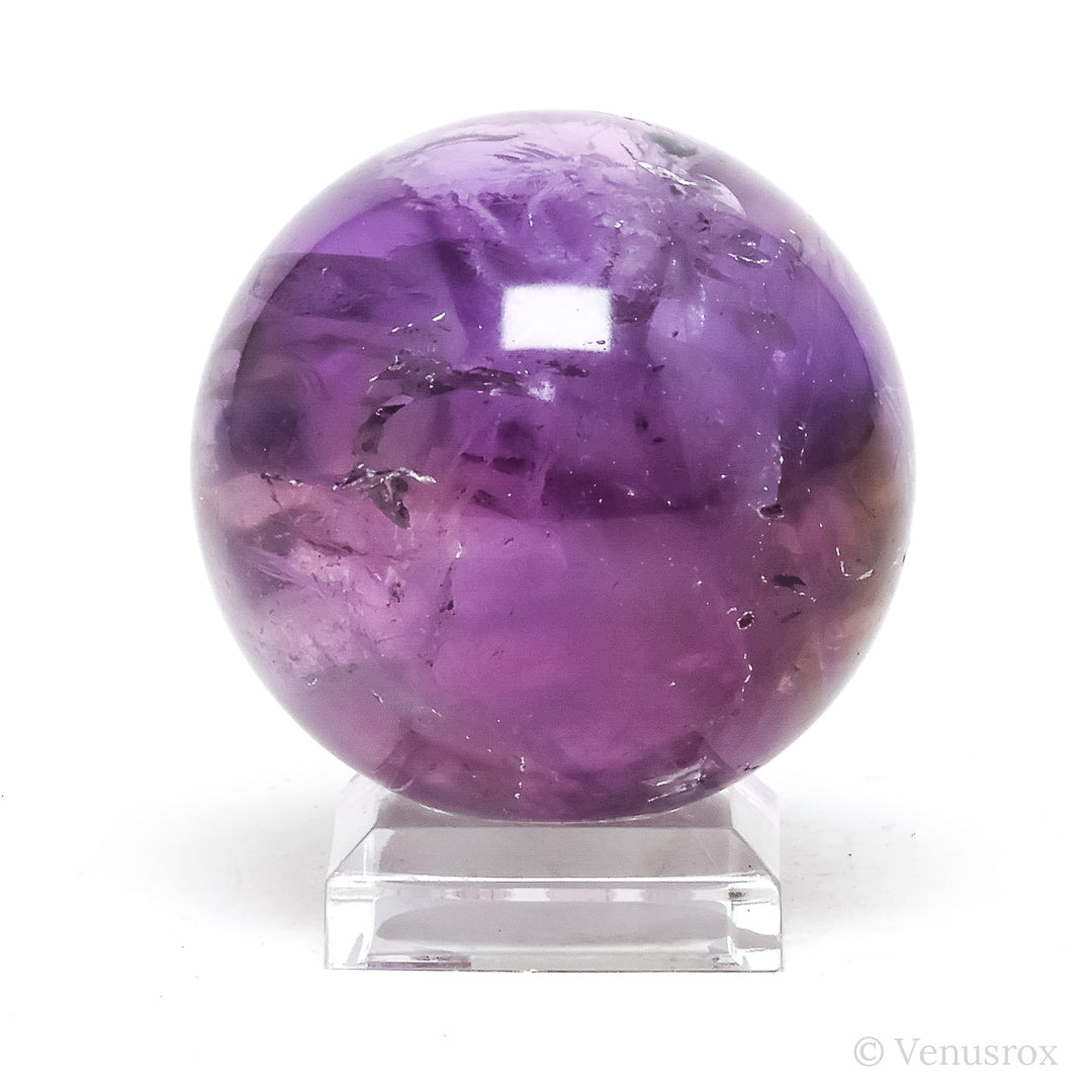 Amethyst Phantom Polished Sphere from Brazil | Venusrox