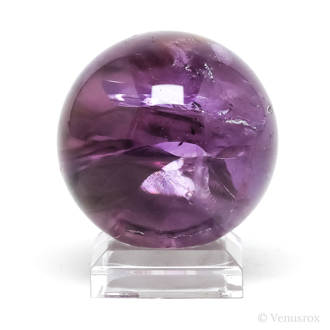 Amethyst Phantom Polished Sphere from Brazil | Venusrox