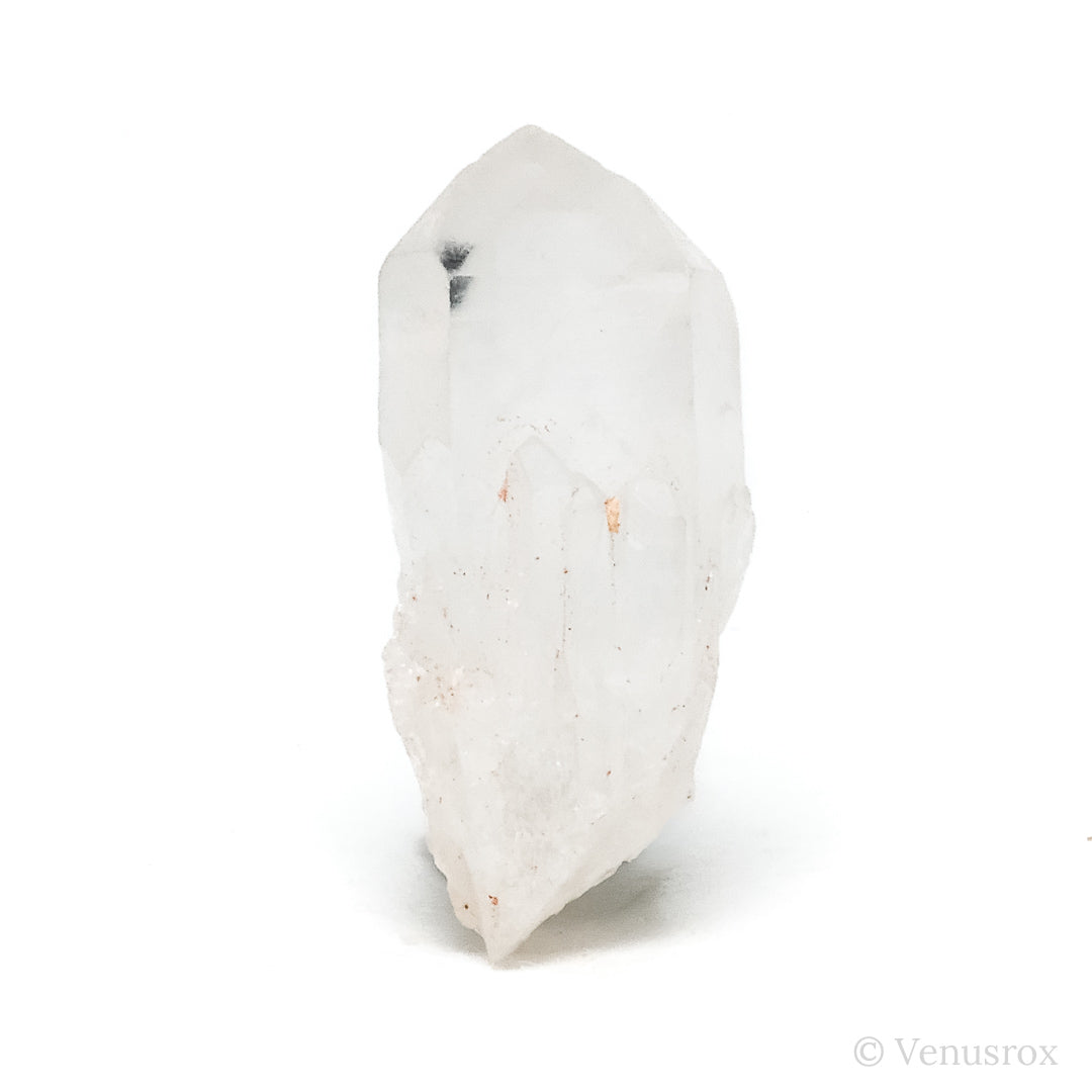 Hollandite Quartz Part Polished/Part Natural Point from Madagascar | Venusrox