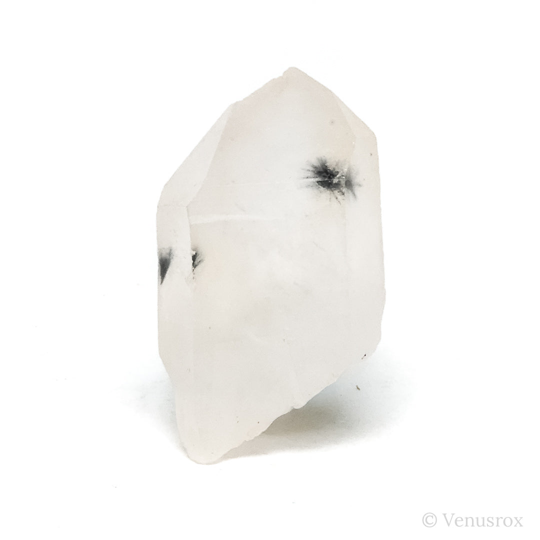 Hollandite Quartz Part Polished/Part Natural Point from Madagascar | Venusrox