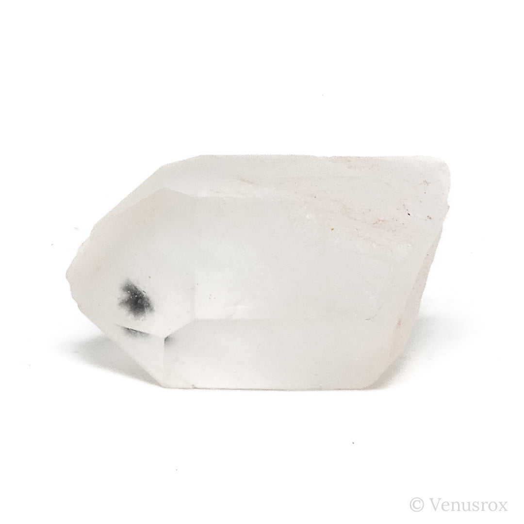 Hollandite Quartz Part Polished/Part Natural Point from Madagascar | Venusrox
