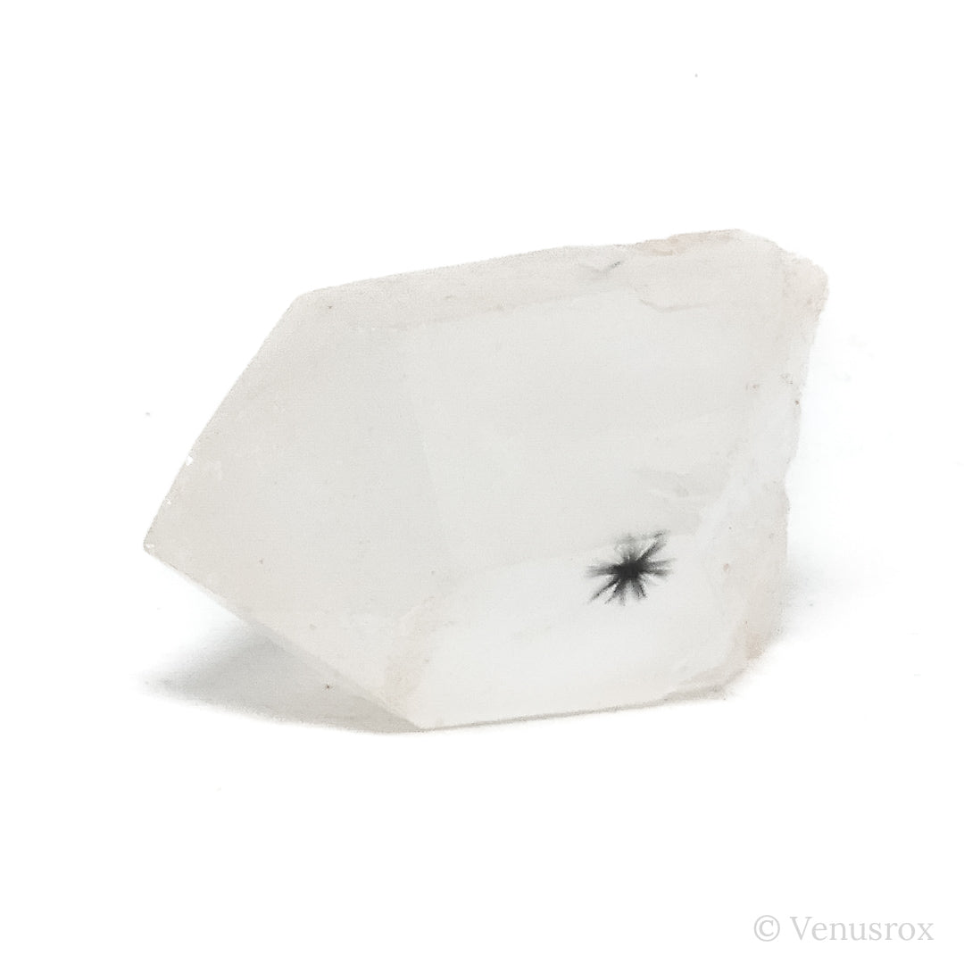 Hollandite Quartz Part Polished/Part Natural Point from Madagascar | Venusrox