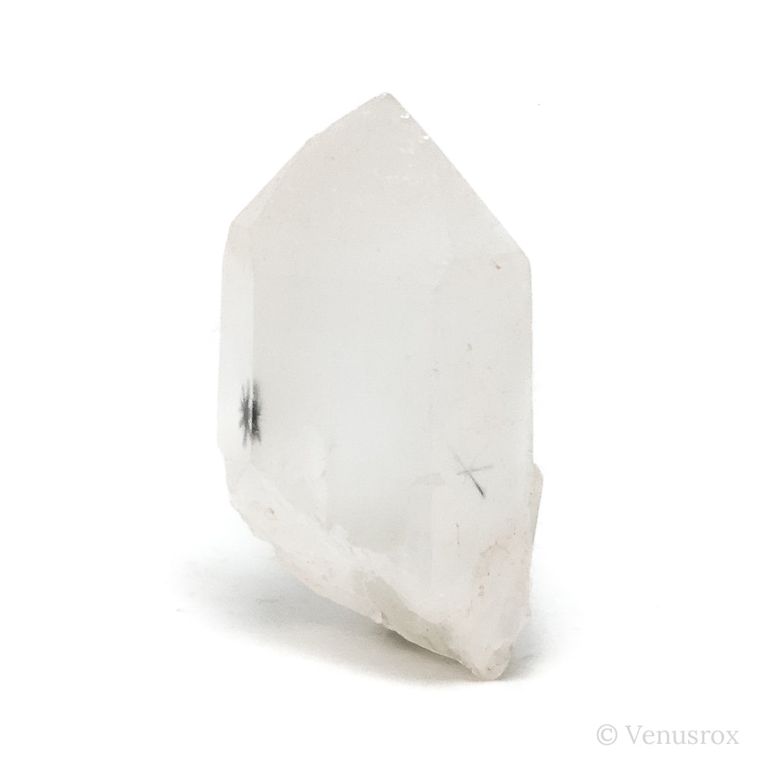 Hollandite Quartz Part Polished/Part Natural Point from Madagascar | Venusrox