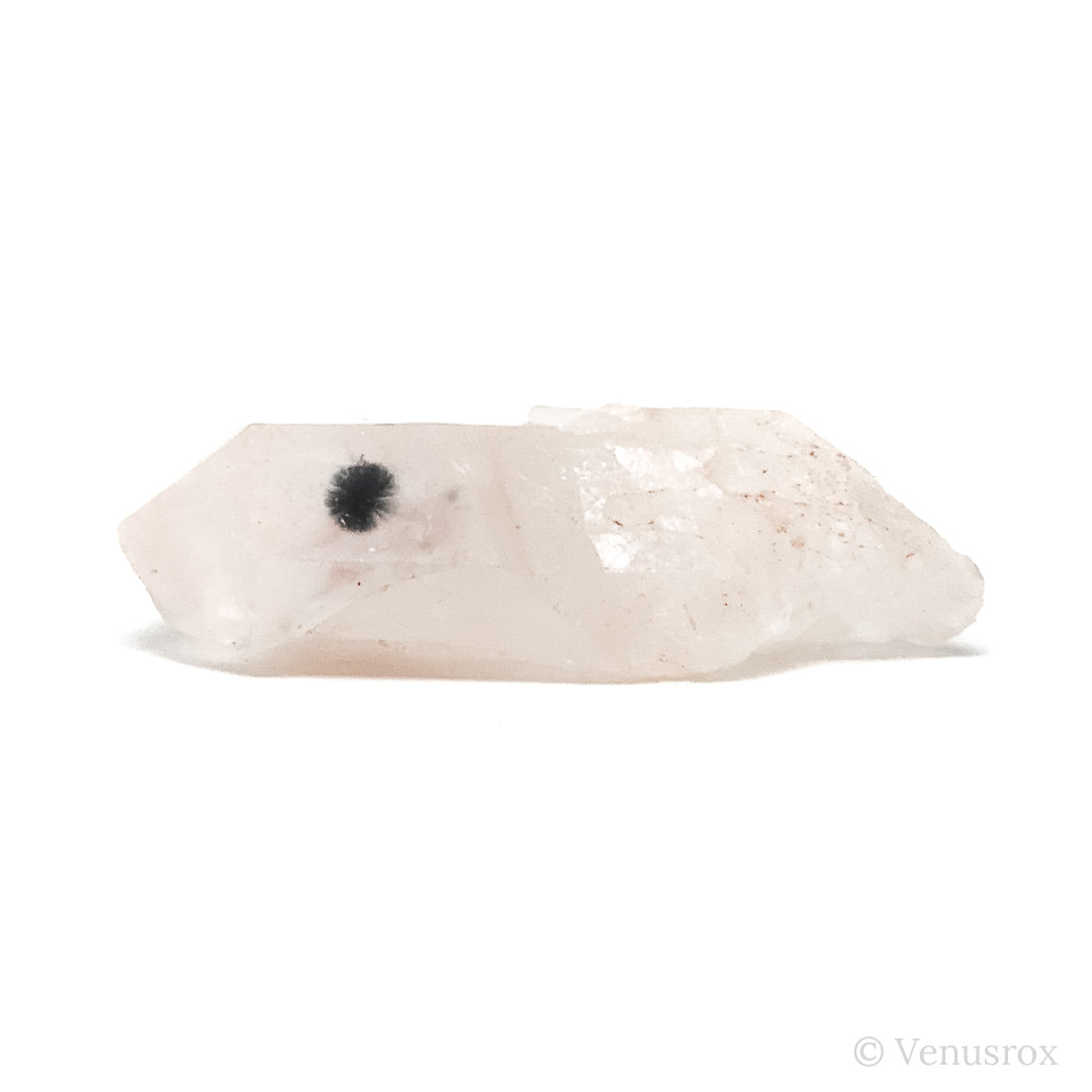 Hollandite Quartz Part Polished/Part Natural Point from Madagascar | Venusrox