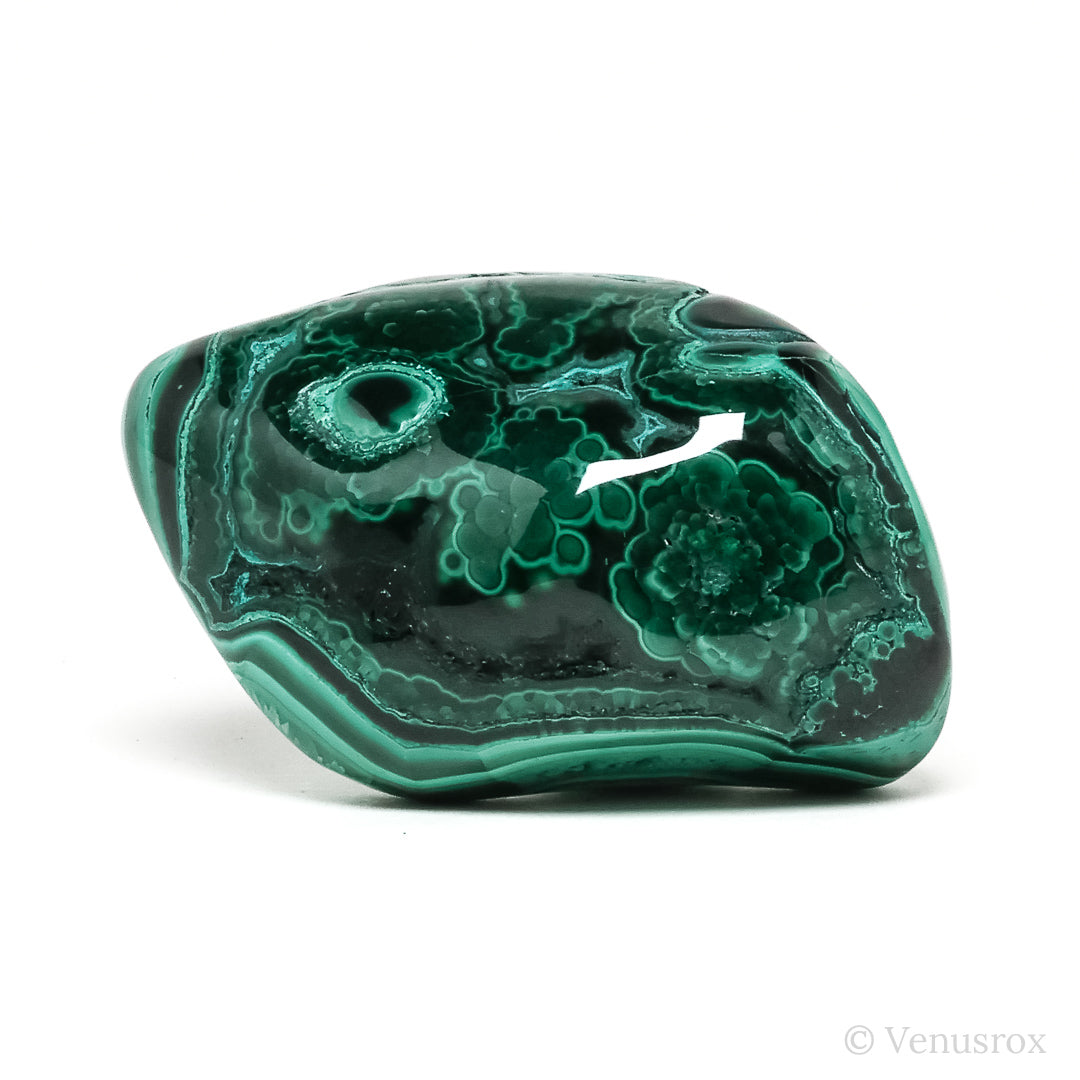 Malachite with Chrysocolla Polished Crystal from the Democratic Republic of Congo | Venusrox