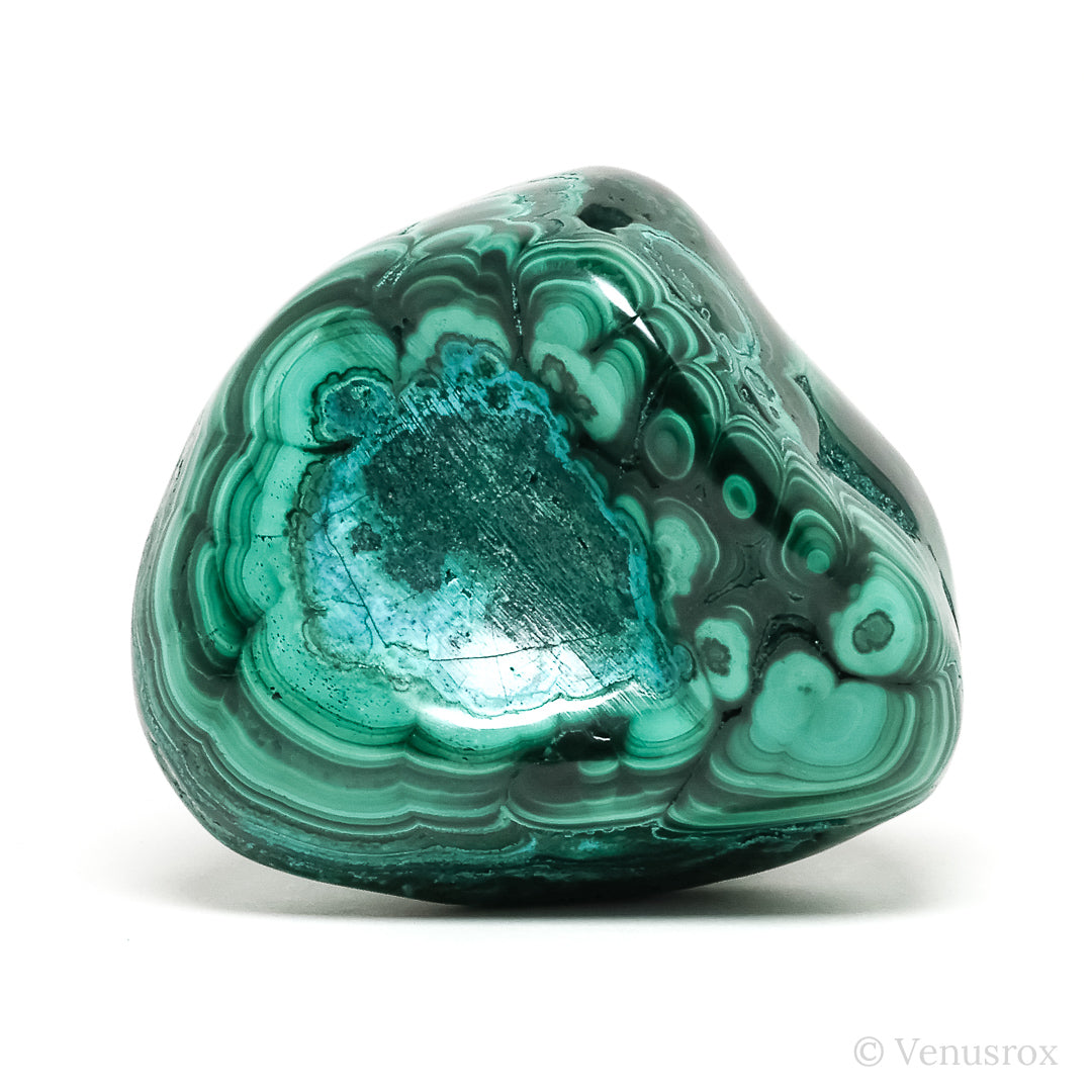 Malachite with Chrysocolla Polished Crystal from the Democratic Republic of Congo | Venusrox