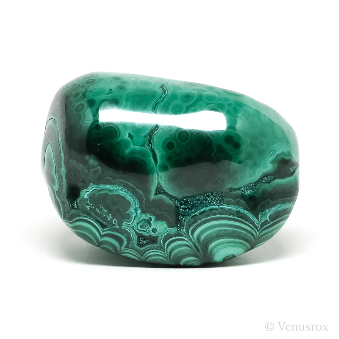 Malachite with Chrysocolla Polished Crystal from the Democratic Republic of Congo | Venusrox