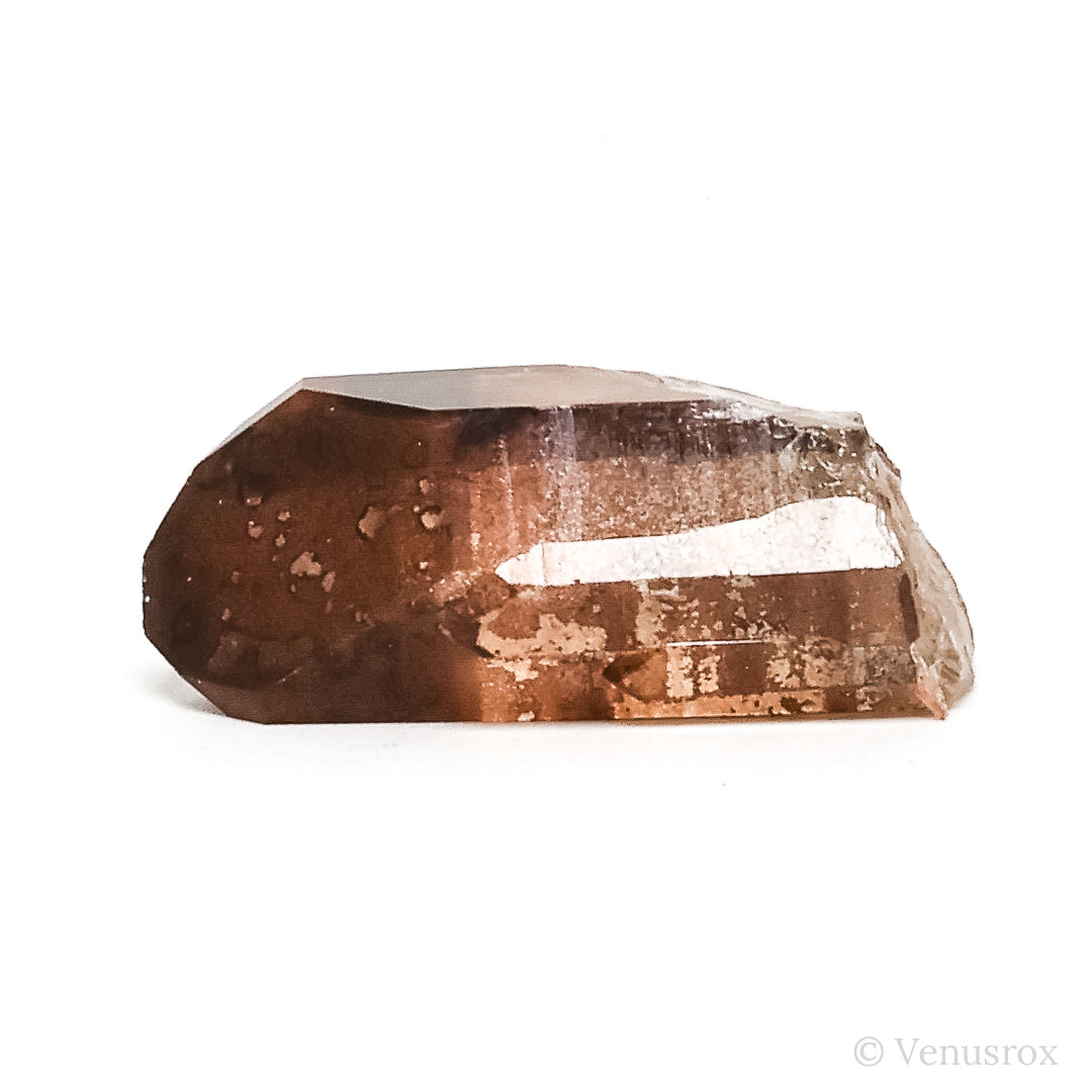 Ferruginous (Red) Quartz Natural Point from Tinejdad, Errachidia Province, Drâa-Tafilalet Region, Morocco | Venusrox