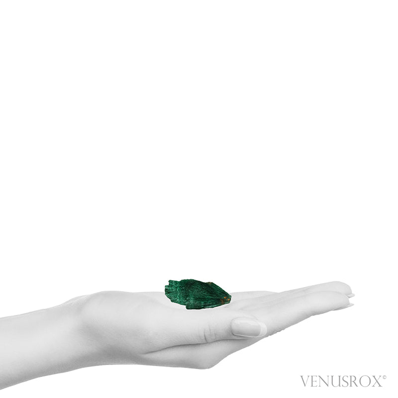 Fibrous Malachite with Matrix Natural Crystal from Kerrouchene, Khenifra Province, Meknes-Tafilalet Region, Morocco, Africa | Venusrox
