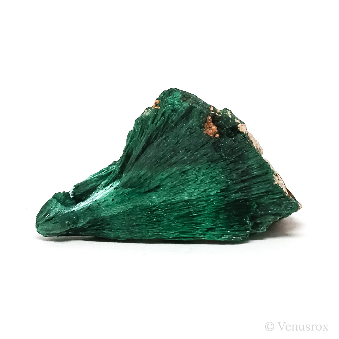 Fibrous Malachite with Matrix Natural Crystal from Kerrouchene, Khenifra Province, Meknes-Tafilalet Region, Morocco, Africa | Venusrox